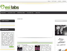 Tablet Screenshot of esilabs.lv